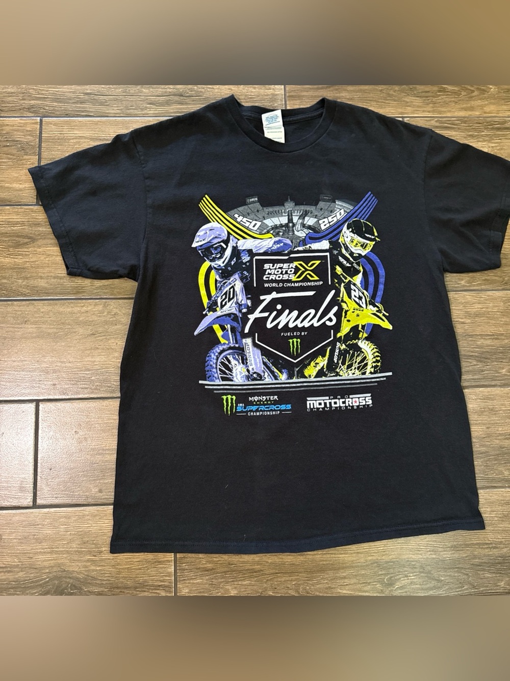 Black Monster Energy Supercross Finals Graphic Tee